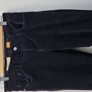 Pilcro And The Letterpress Corduroi Pant Size 30.  Zip At Side Button